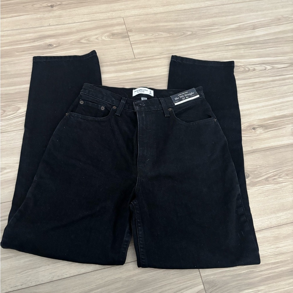 Abercrombie & Fitch Black High Rise Jeans